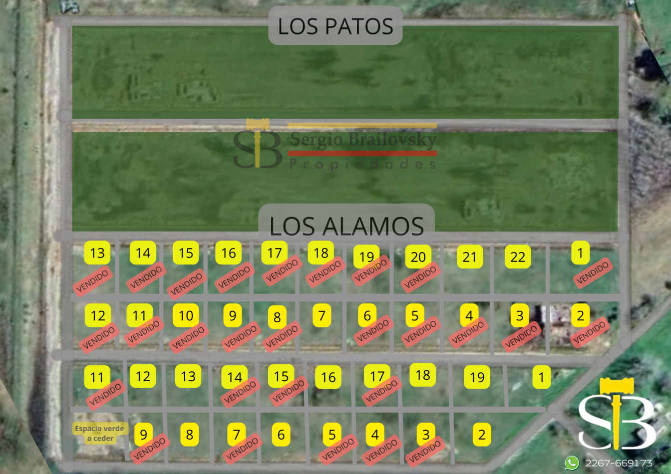 Loteo Los Alamos Ultimos lotes disponibles- Gral. Madariaga