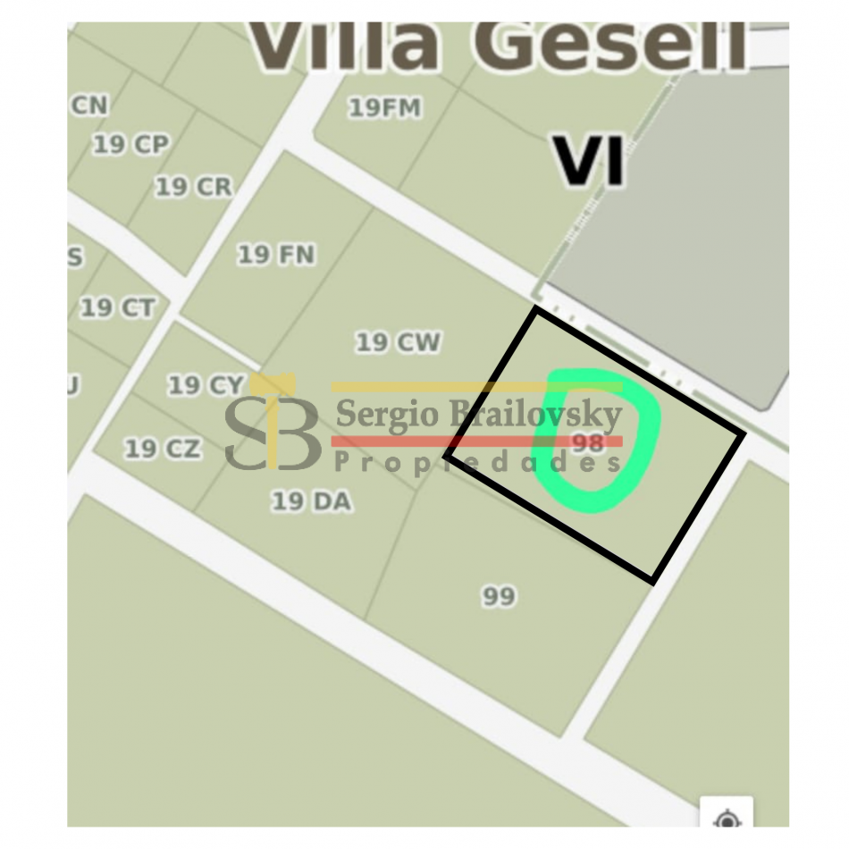 SE VENDE LOTE DE 12805 M2 EXCELENTE OPORTUNIDAD DE INVERSION MAR DE LAS PAMPAS- LAS GAVIOTAS