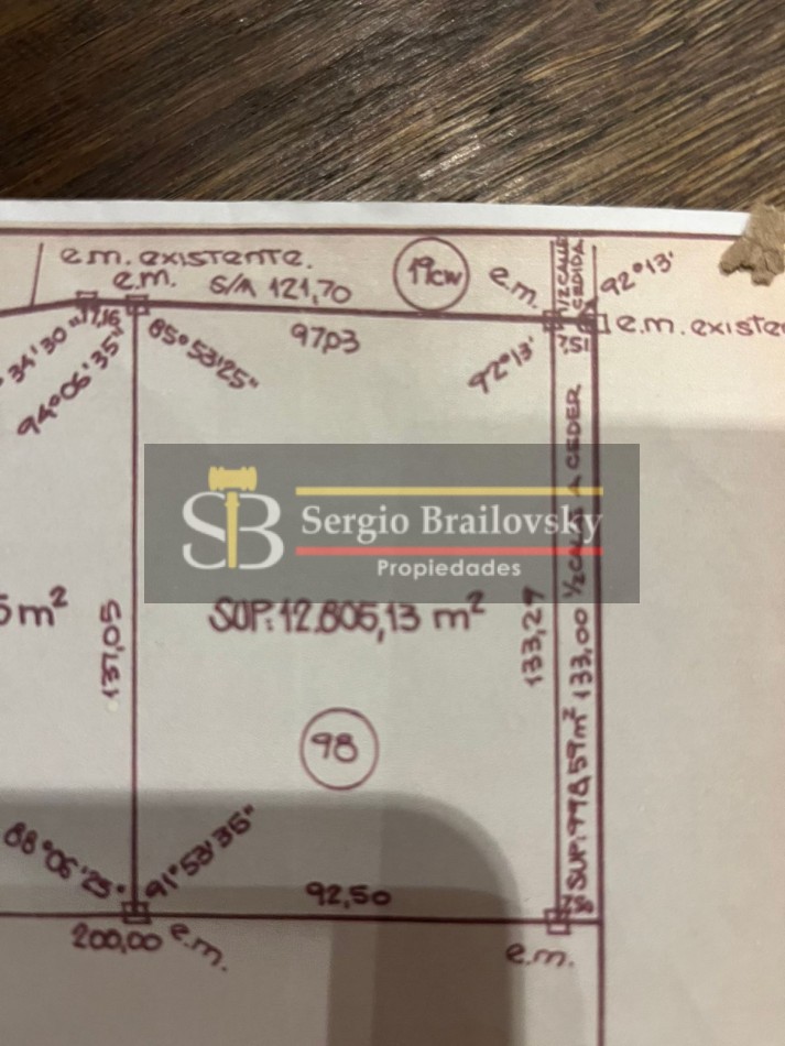 SE VENDE LOTE DE 12805 M2 EXCELENTE OPORTUNIDAD DE INVERSION MAR DE LAS PAMPAS- LAS GAVIOTAS