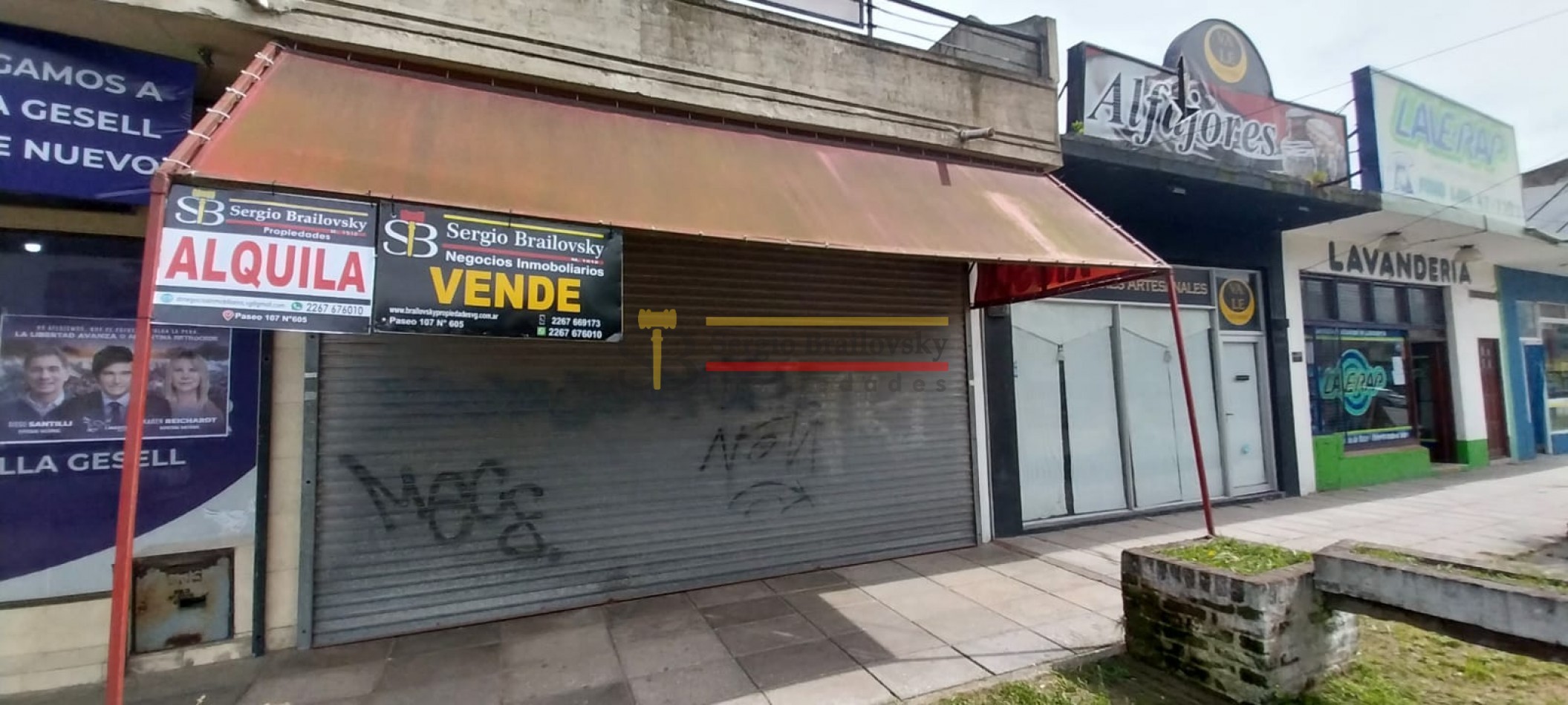 Local en alquiler anual - Zona sur de Villa Gesell, Av. 3
