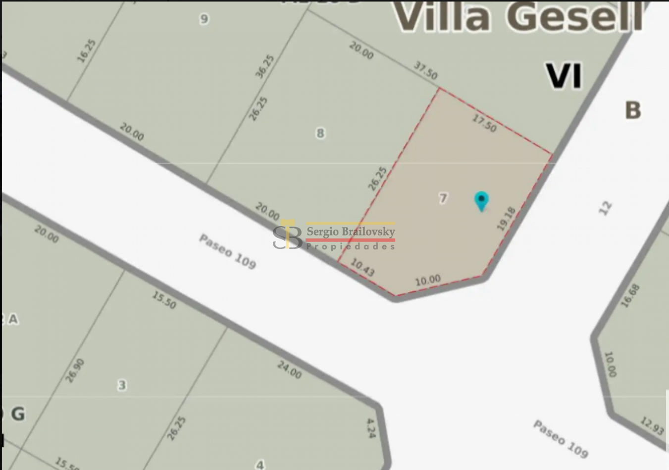 Lote en Venta Excelente Ubicacion Villa Gesell