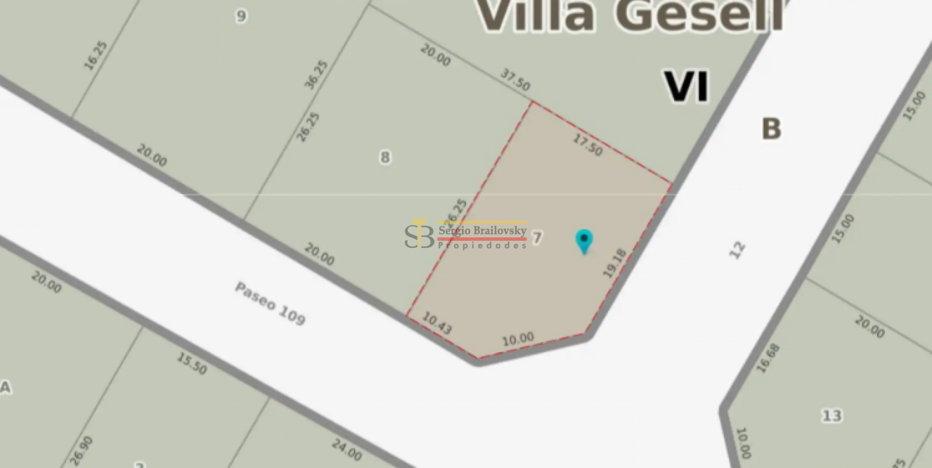 Lote en Venta Excelente Ubicacion Villa Gesell