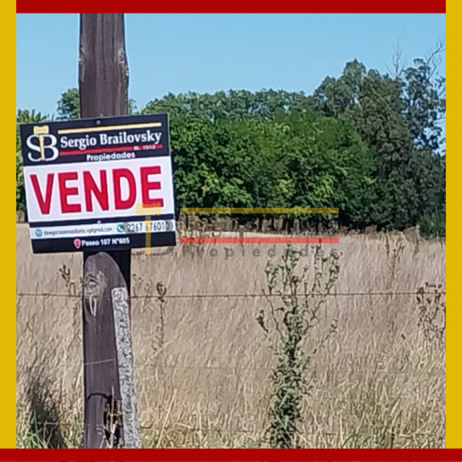 OPORTUNIDAD UNICA, LOTE EN VENTA EN BARRIO MARTIN FIERRO, MADARIAGA