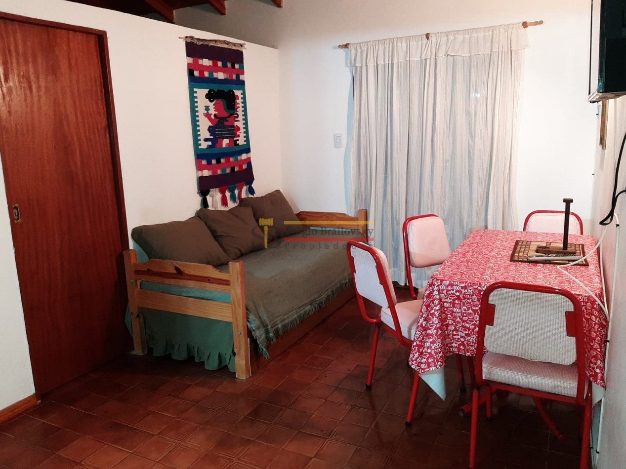 ALQUILER TEMPORAL EN VILLA GESELL DPTO  TIPO CASA PLANTA ALTA PARA 4 PERSONAS