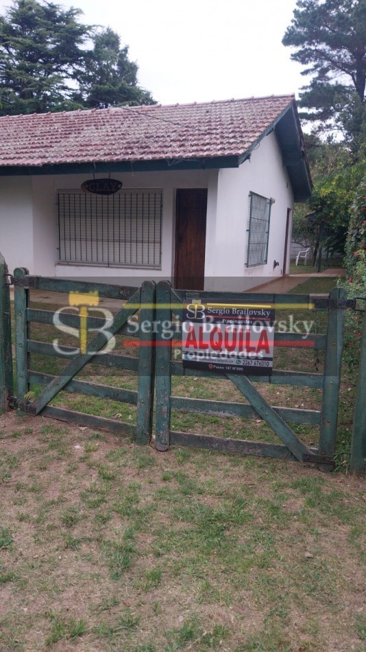ALQUILER ANUAL-  DEPARTAMENTO DE 1AMBIENTE EN ZONA SUR DE VILLA GESELL