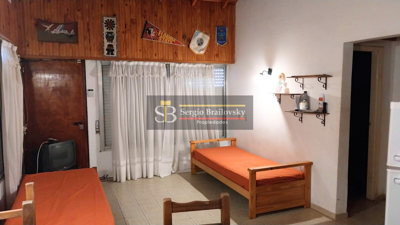 ALQUILER ANUAL-  DEPARTAMENTO DE 1AMBIENTE EN ZONA SUR DE VILLA GESELL