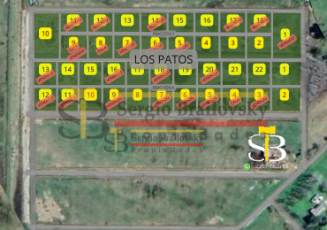 Lote en los Patos a la Venta